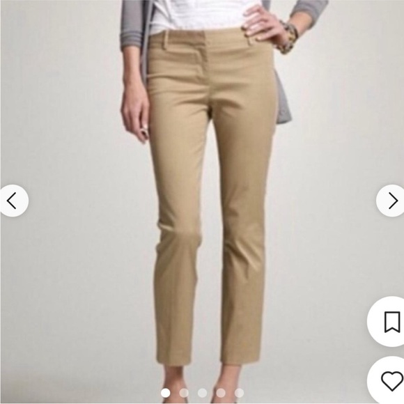 J. Crew Pants - J. Crew city for khakis, size 4